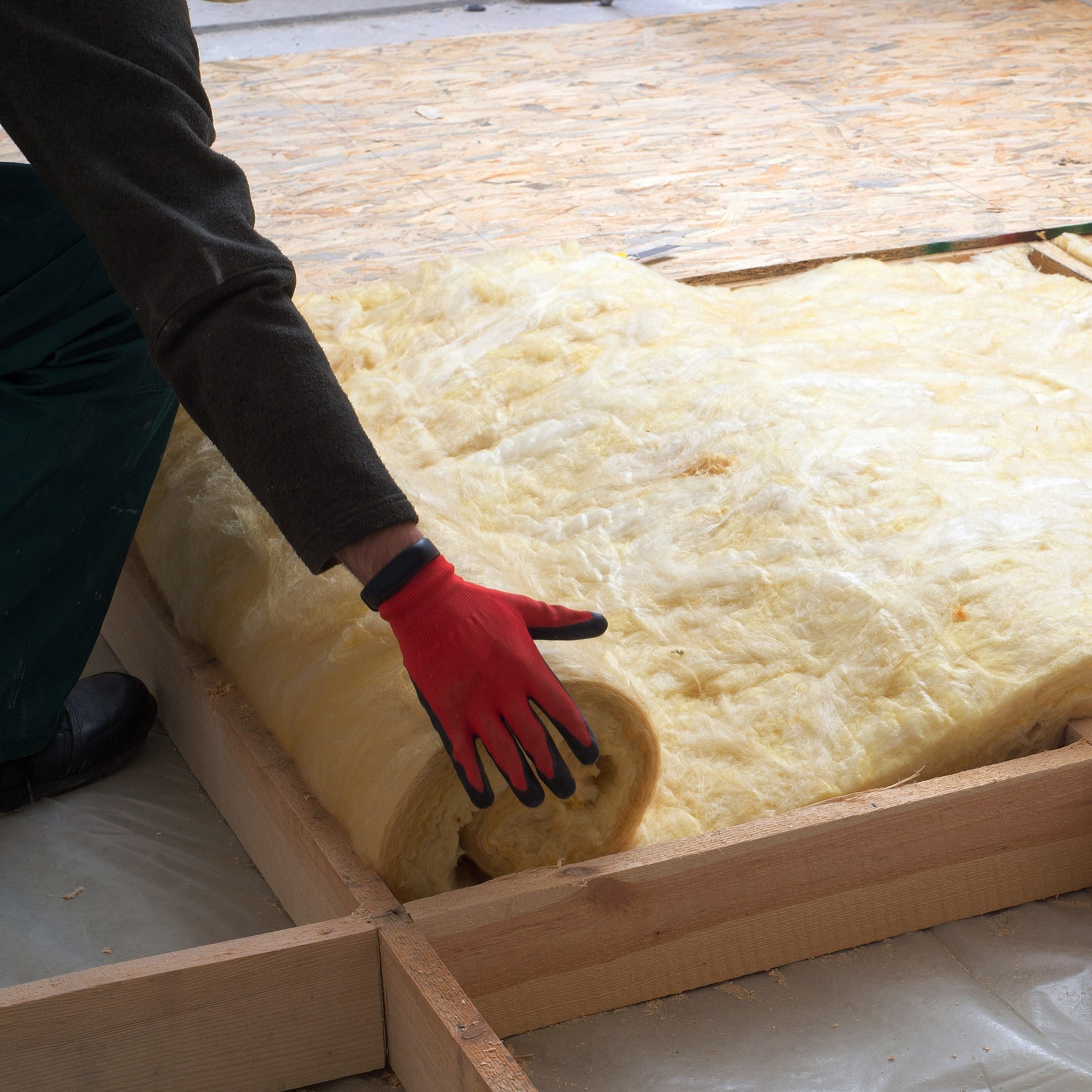 Underfloor insulation crop Spending quality time as a family!